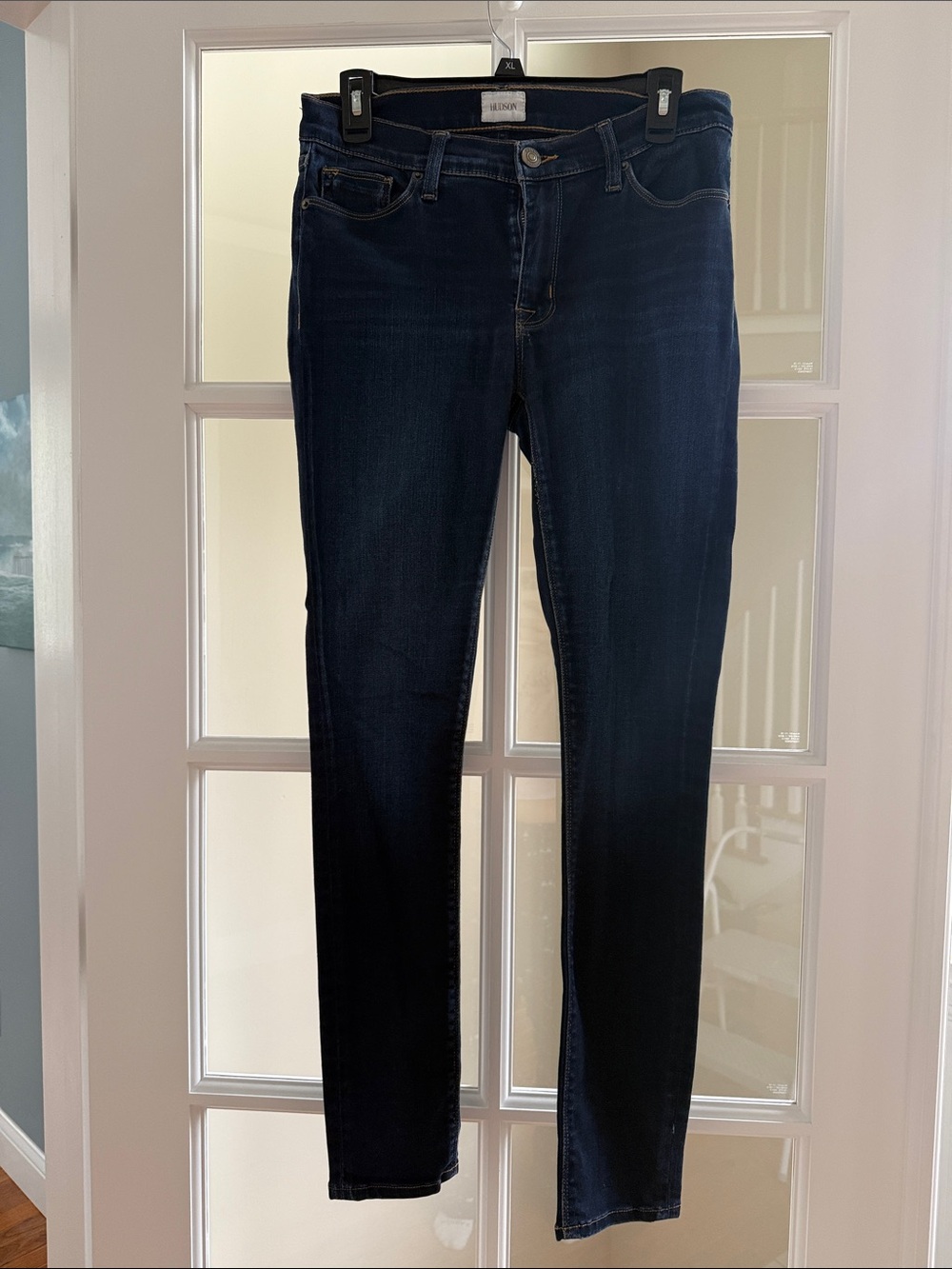 Hudson Dark Wash Women’s Skinny Jeans